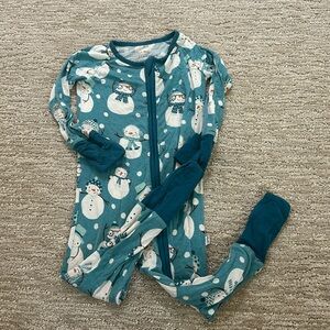 Little Sleepies Zippy Footie size 6-12MOS